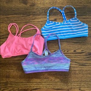 3 IVIVVA sports bras size 12